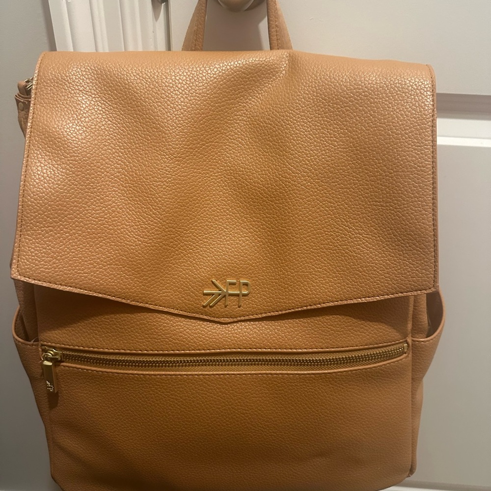 Freshly Picked Tan Diaper Bag / Backpack